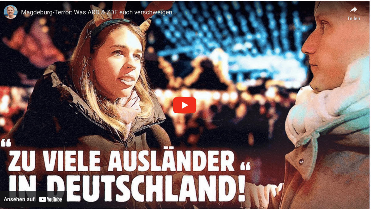 Magdeburg-Terror: Was ARD & ZDF euch verschweigen…..