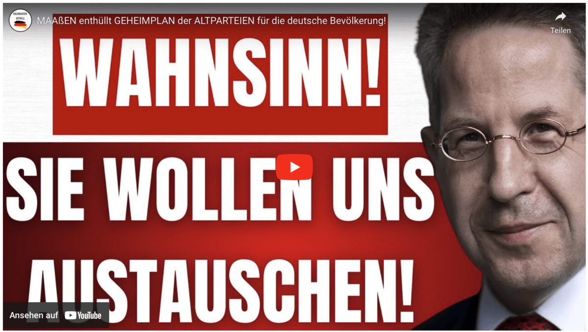 MAAßEN enthüllt GEHEIMPLAN der ALTPARTEIEN für die deutsche Bevölkerung!
