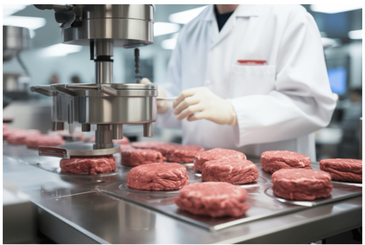 Große Fleischlieferanten in den USA erwischt mit KLEBER auf FLEISCH, um Reste zusammenzukleben und sie betrügerisch als PRIME CUTS zu verkaufen