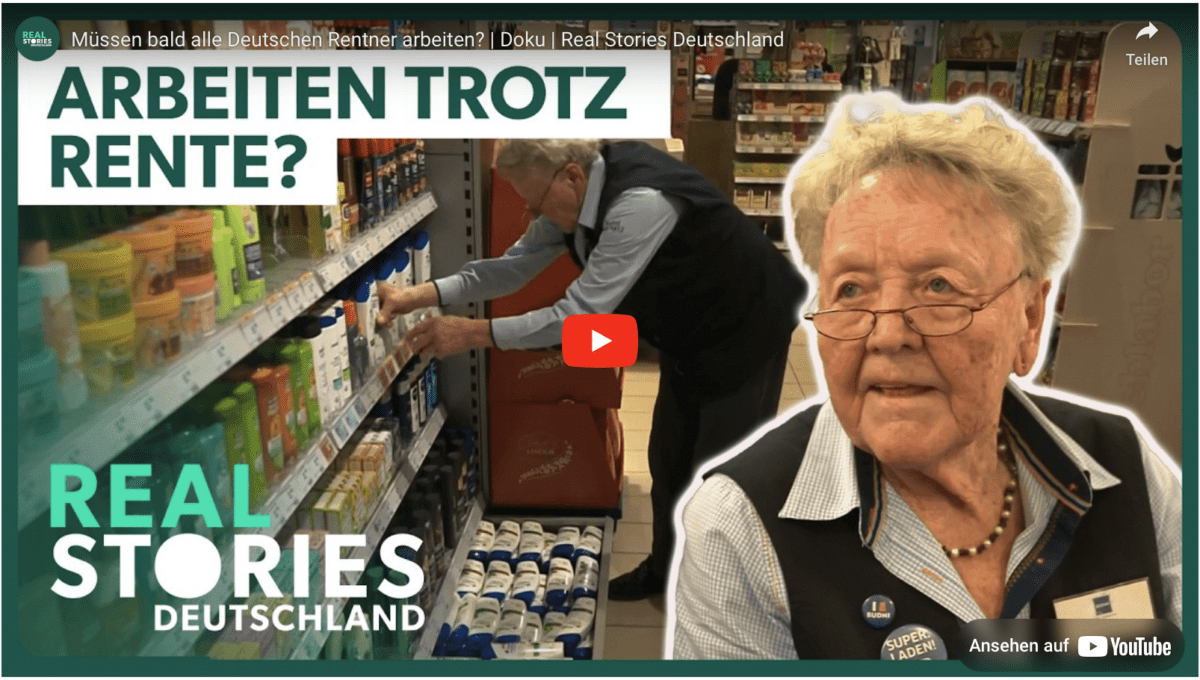 Müssen bald alle Deutschen Rentner arbeiten? | Doku | Real Stories Deutschland