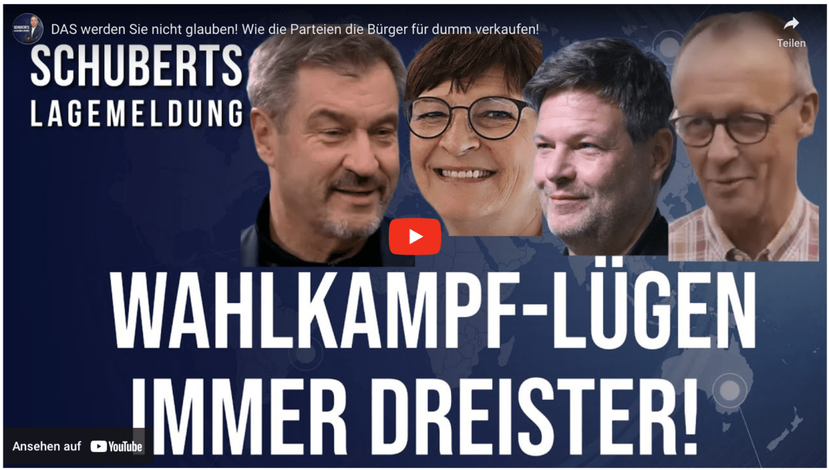 DAS werden Sie nicht glauben! Wie die Parteien die Bürger für dumm verkaufen!