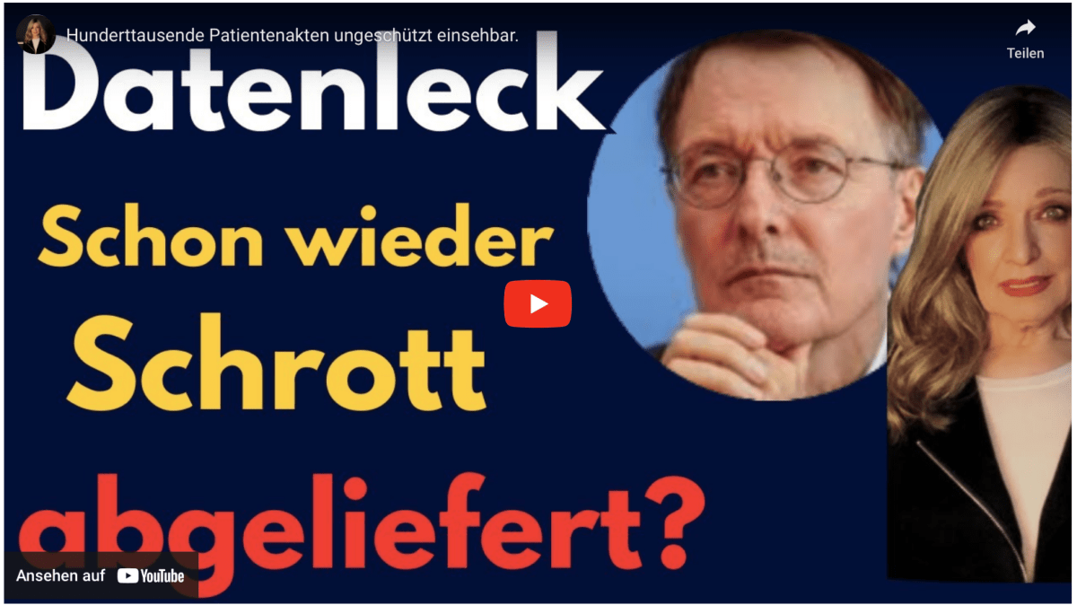 Hunderttausende Patientenakten ungeschützt einsehbar.