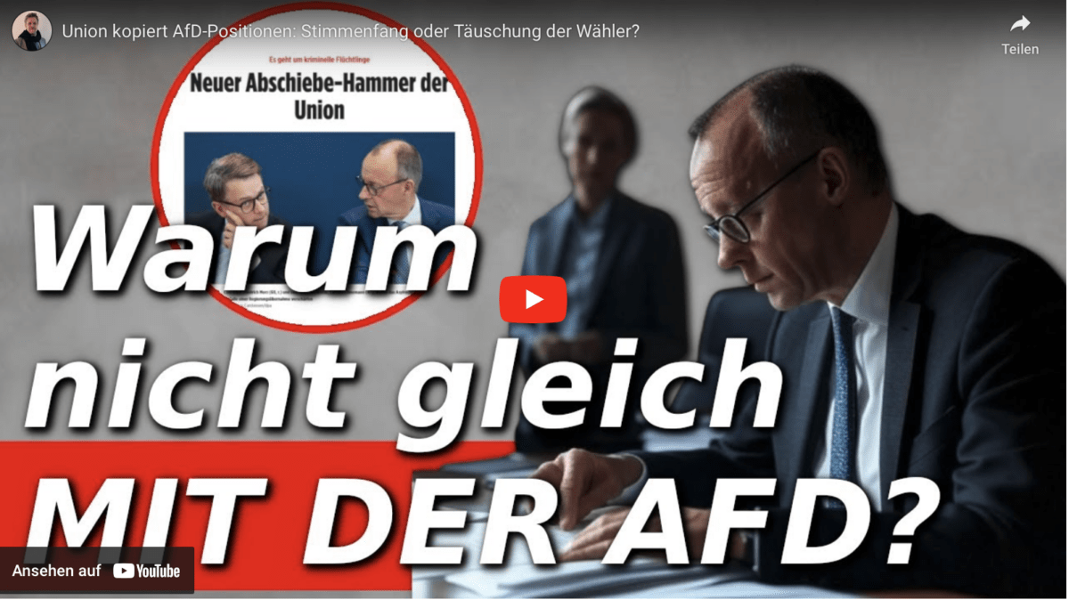 Union kopiert AfD-Positionen: Stimmenfang oder Täuschung der Wähler?