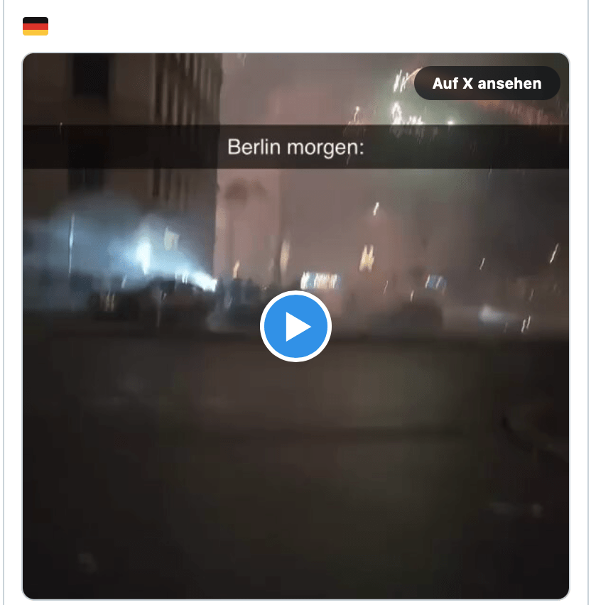 Feuerwerk eskaliert vor Silvester in Berlin!