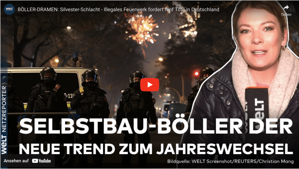 BÖLLER-DRAMEN: Silvester-Schlacht – Illegales Feuerwerk fordert fünf Tote in Deutschland