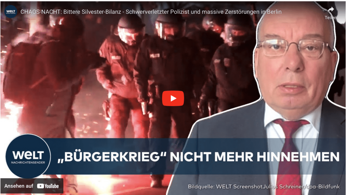 CHAOS-NACHT: Bittere Silvester-Bilanz – Schwerverletzter Polizist und massive Zerstörungen in Berlin