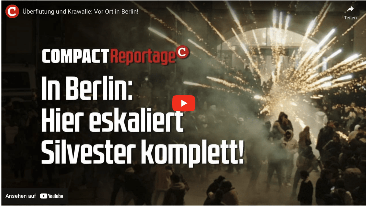 Überflutung und Krawalle: Vor Ort in Berlin!