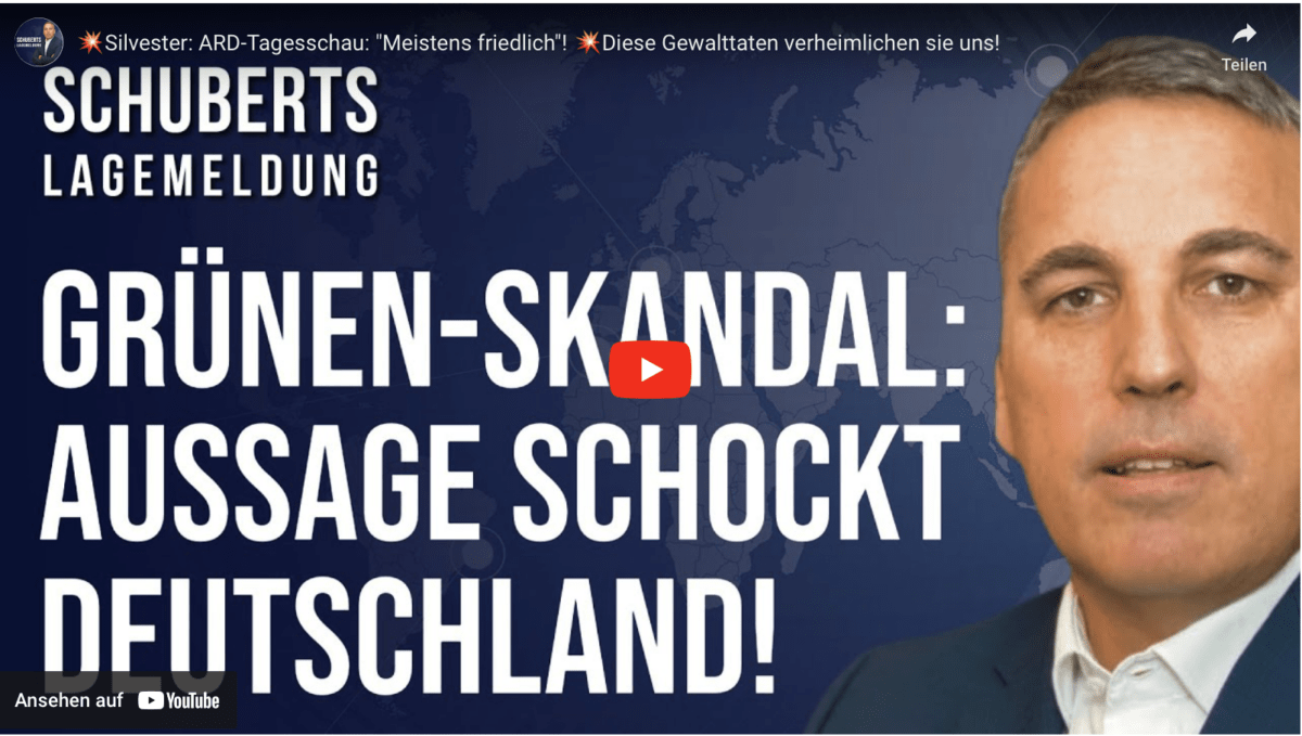 Silvester: ARD-Tagesschau: „Meistens friedlich“! Diese Gewalttaten verheimlichen sie uns!