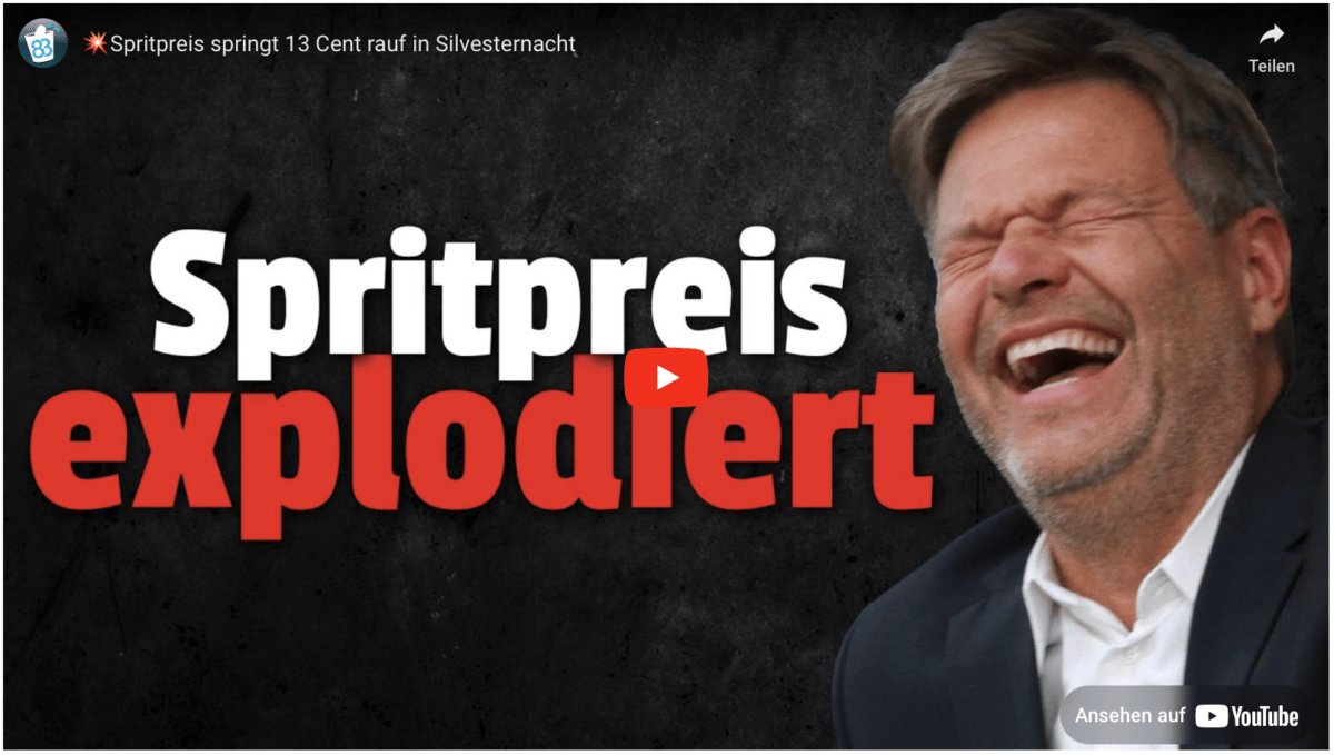 Spritpreis springt 13 Cent rauf in Silvesternacht