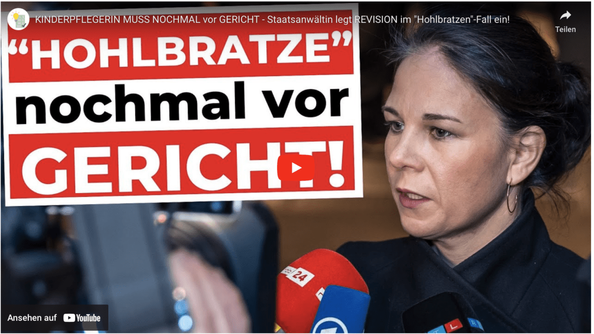KINDERPFLEGERIN MUSS NOCHMAL vor GERICHT – Staatsanwältin legt REVISION im „Hohlbratzen“-Fall ein!