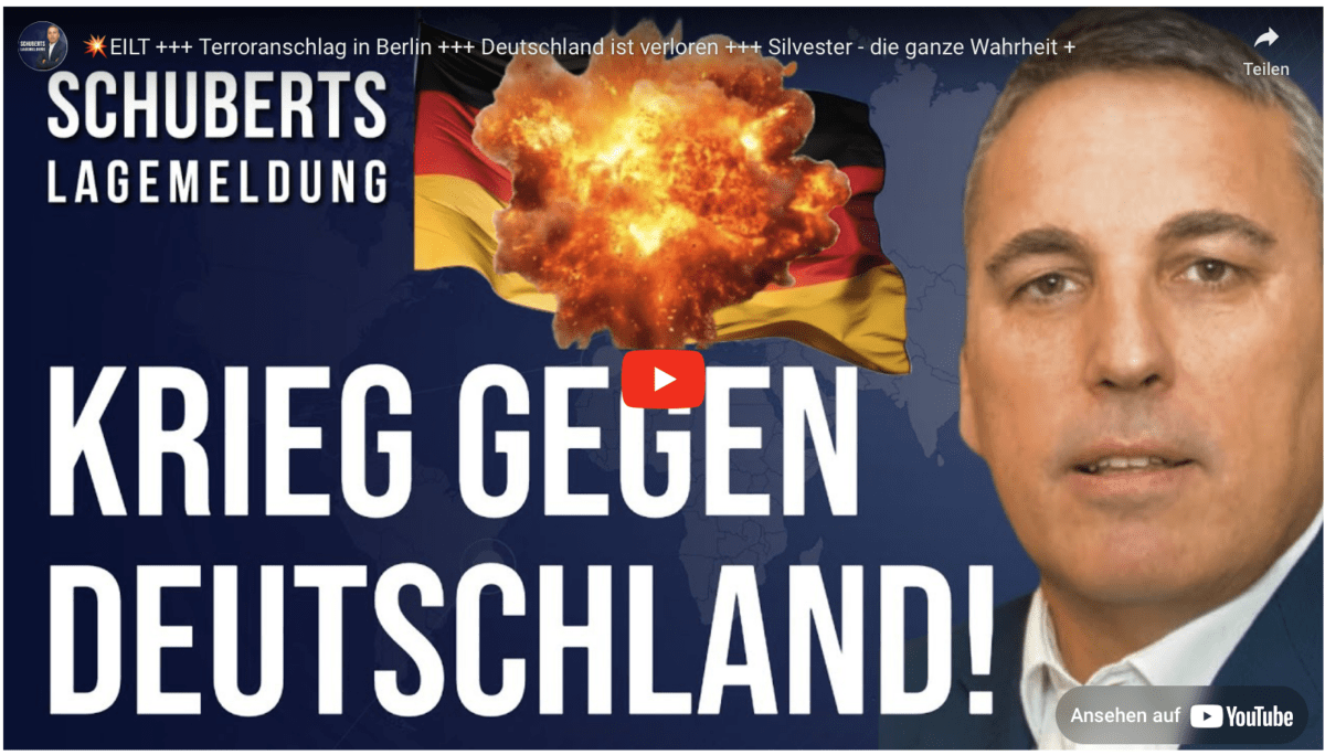 EILT +++ Terroranschlag in Berlin +++ Deutschland ist verloren +++ Silvester – die ganze Wahrheit +