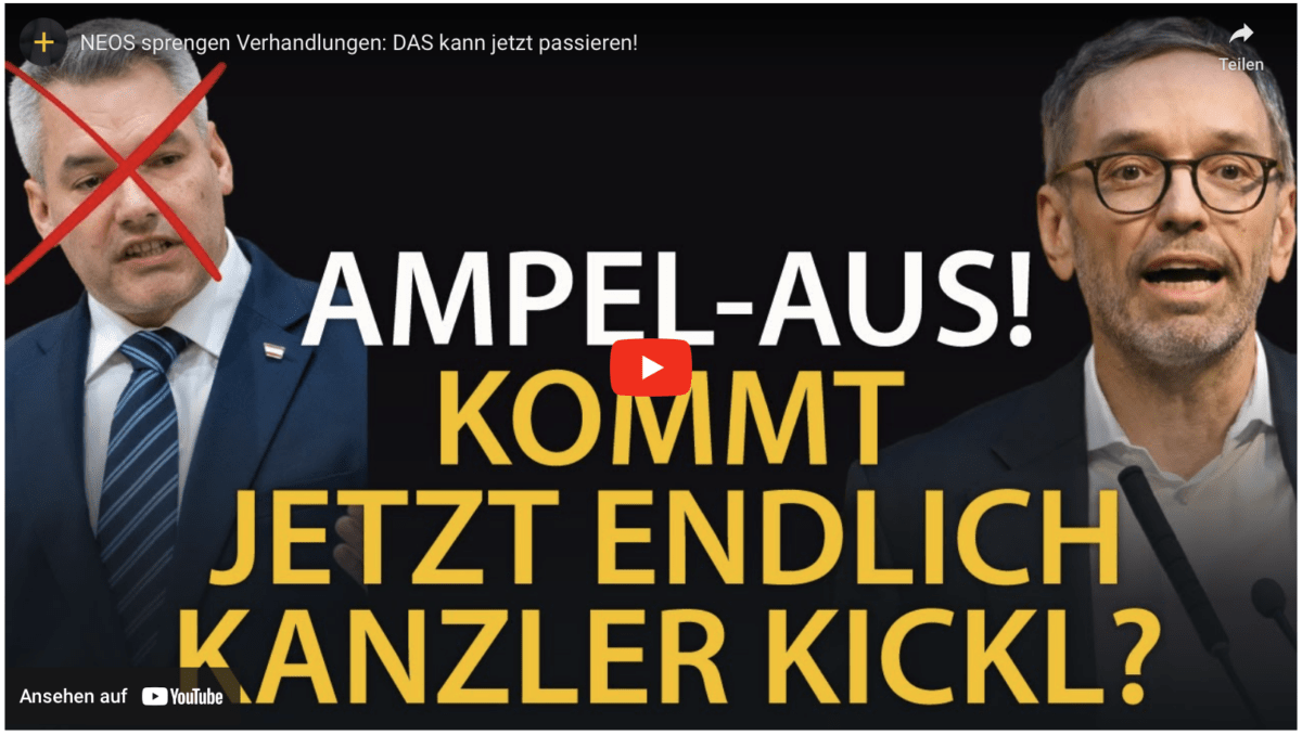 NEOS sprengen Verhandlungen: DAS kann jetzt passieren!