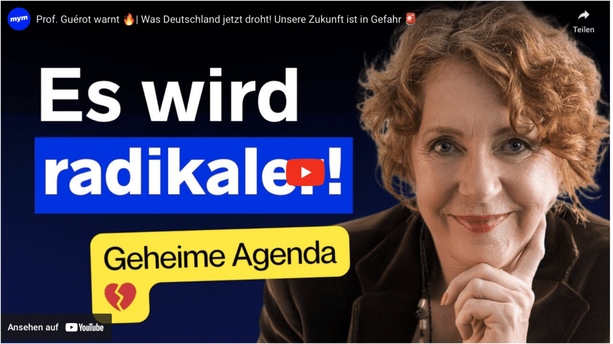Prof. Guérot warnt | Was Deutschland jetzt droht! Unsere Zukunft ist in Gefahr 