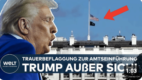 USA: DONALD TRUMP wittert „illegitimen politischen Angriff“ wegen Trauerbeflaggung nach Carters Tod