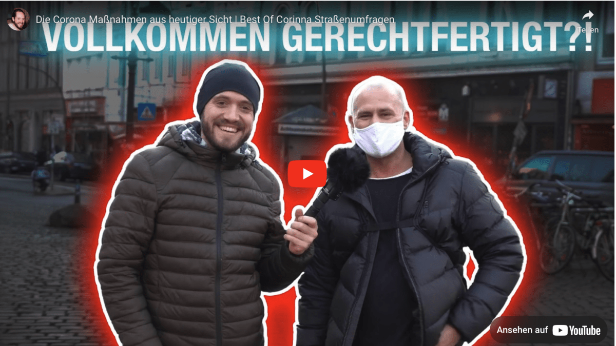 Die Corona Maßnahmen aus heutiger Sicht | Best Of Corinna Straßenumfragen