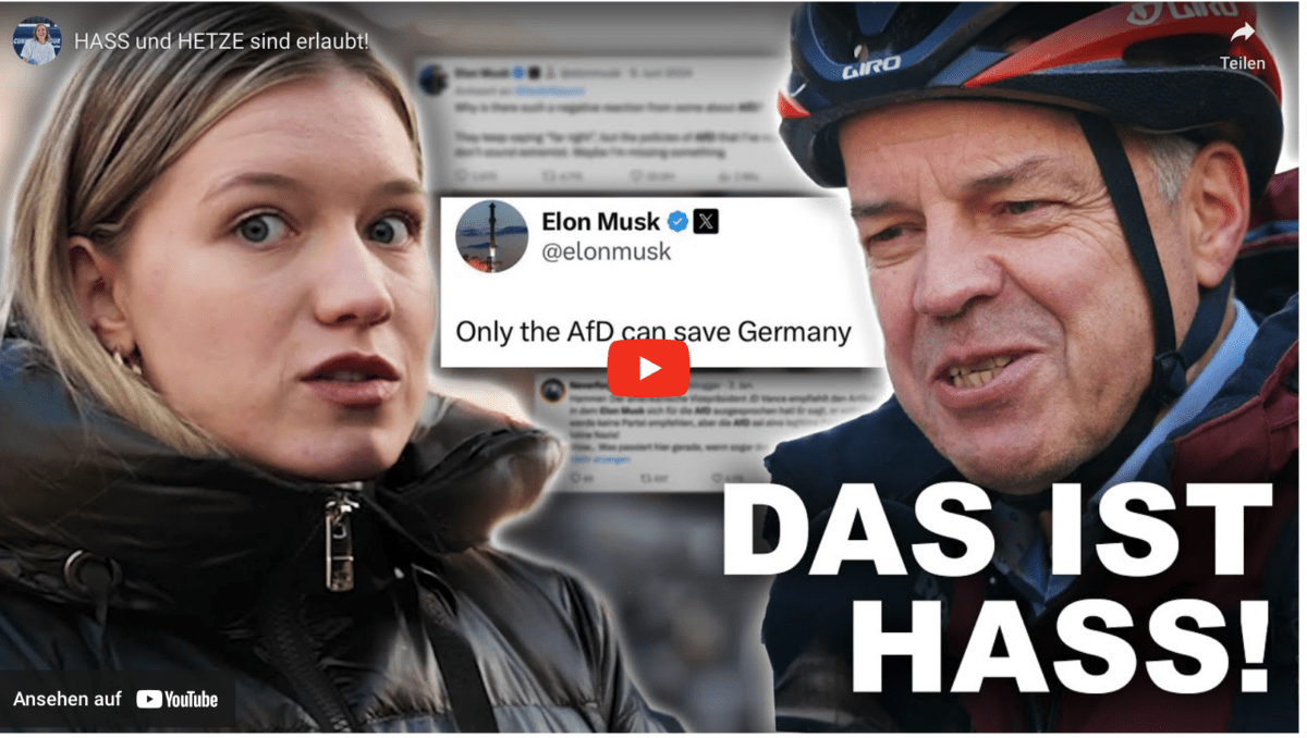 HASS und HETZE sind erlaubt!