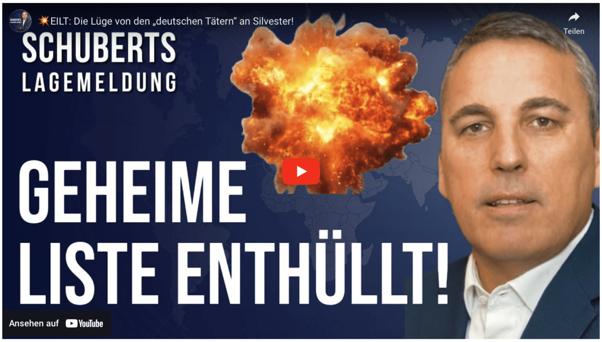 EILT: Die Lüge von den „deutschen Tätern“ an Silvester!