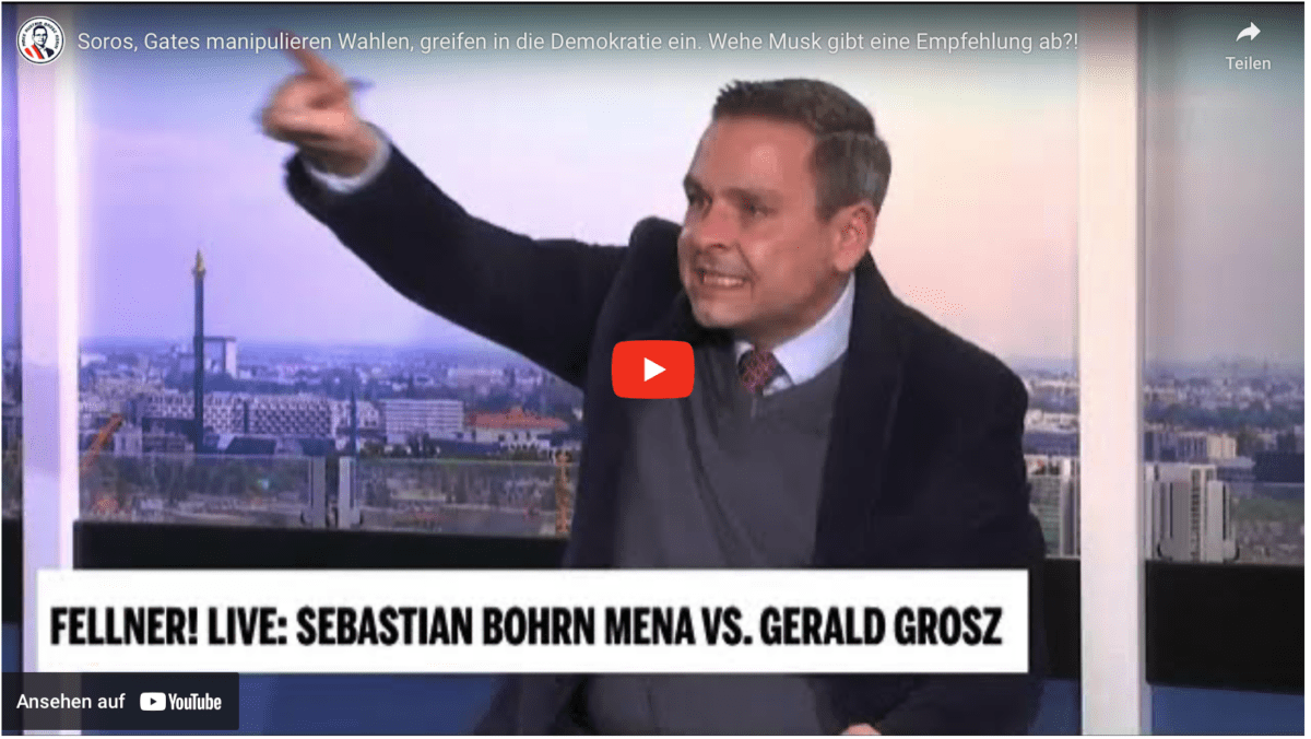 Soros, Gates manipulieren Wahlen, greifen in die Demokratie ein. Wehe Musk gibt eine Empfehlung ab?!