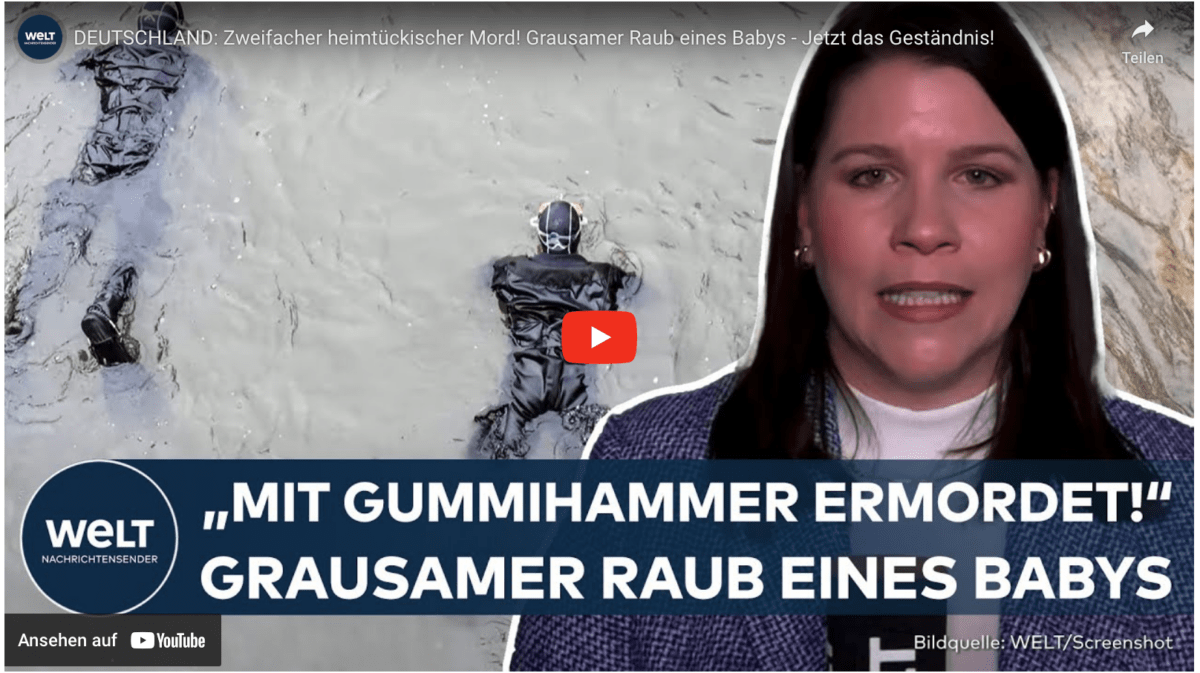 DEUTSCHLAND: Zweifacher heimtückischer Mord! Grausamer Raub eines Babys – Jetzt das Geständnis!