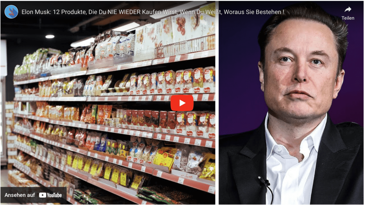 Elon Musk: 12 Produkte, Die Du NIE WIEDER Kaufen Wirst, Wenn Du Weißt, Woraus Sie Bestehen !