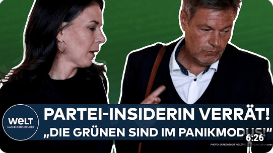 ROBERT HABECK: Ex-Parteikollegin verrät! „Die Grünen sind im Panikmodus!“