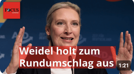 Weidels Frontalangriff auf die CDU: AfD-Chefin lästert über „wilde sexuelle Fantasien“