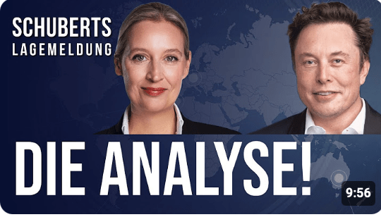 Mainstream tobt wegen Hitler-Dialog zwischen Weidel und Musk!