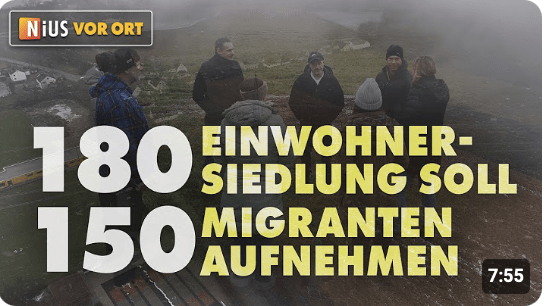 180-Einwohner-Siedlung soll 150 Migranten aufnehmen #NIUS
