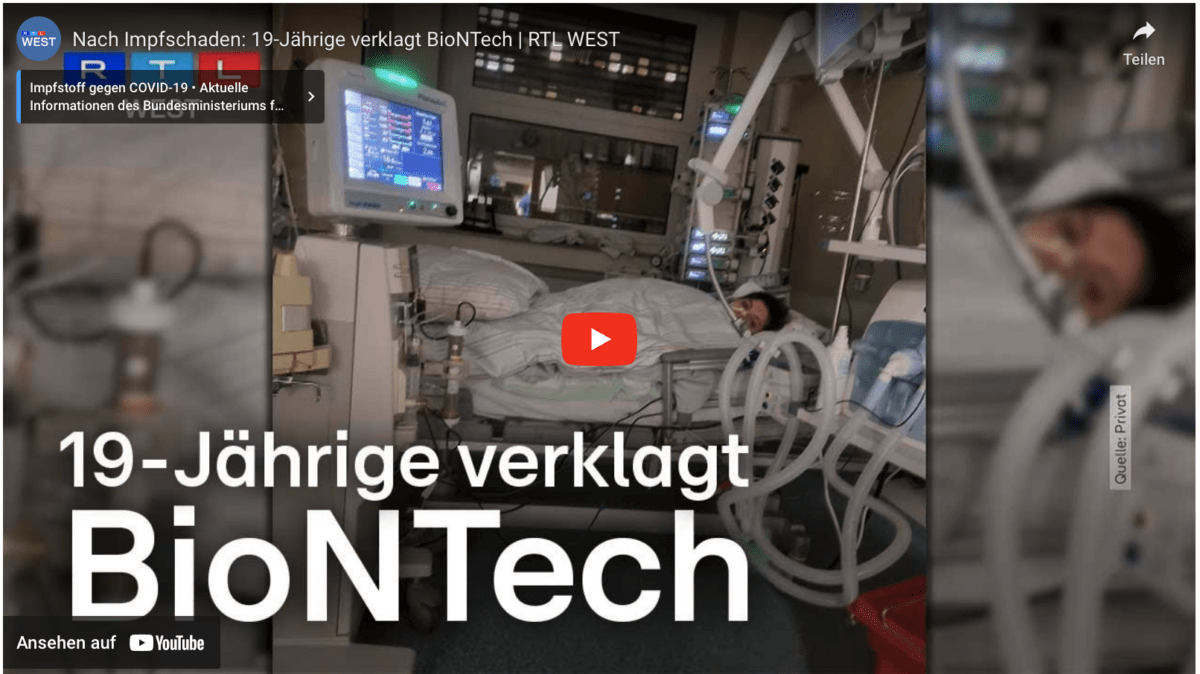 Nach Impfschaden: 19-Jährige verklagt BioNTech | RTL WEST