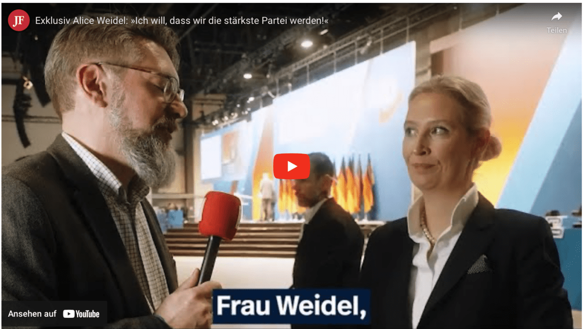 Exklusiv Alice Weidel: »Ich will, dass wir die stärkste Partei werden!«