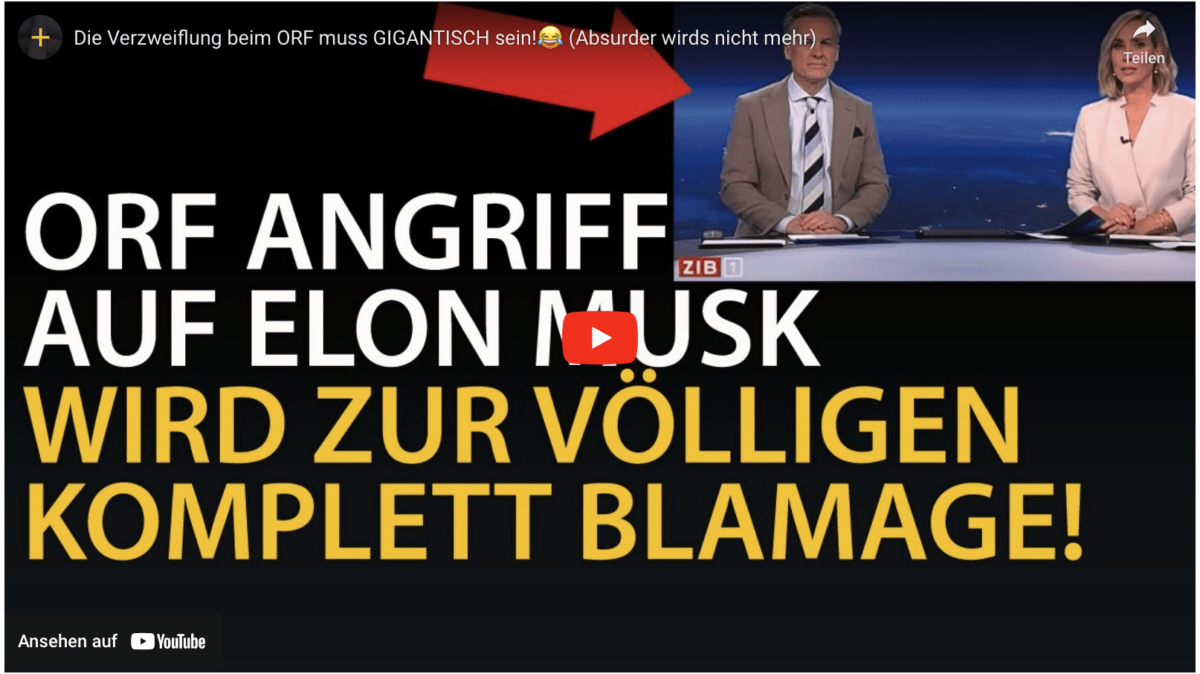 Die Verzweiflung beim ORF muss GIGANTISCH sein!(Absurder wirds nicht mehr)