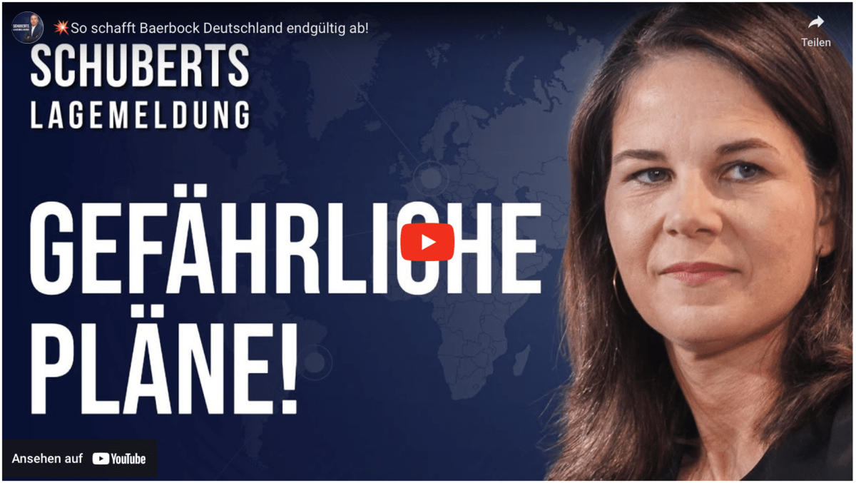 So schafft Baerbock Deutschland endgültig ab!