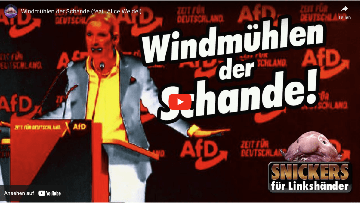 Windmühlen der Schande (feat. Alice Weidel)