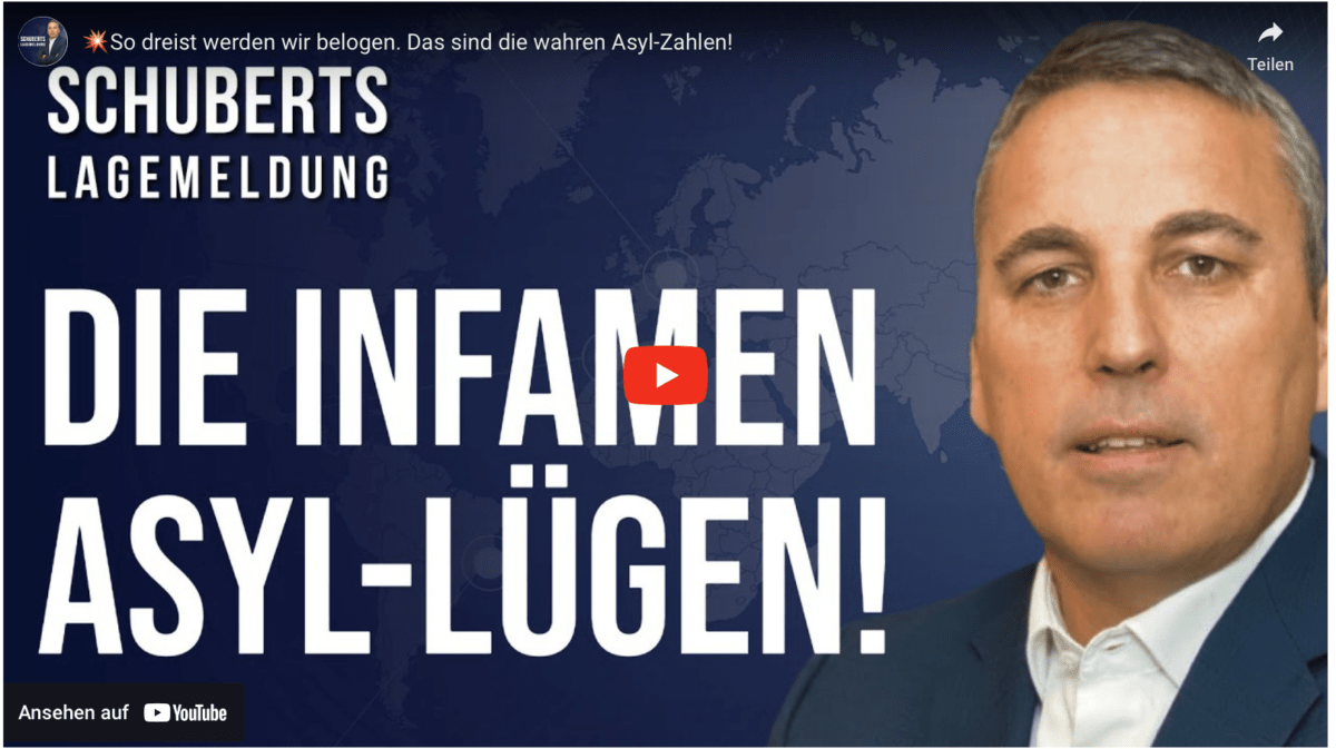 So dreist werden wir belogen. Das sind die wahren Asyl-Zahlen!