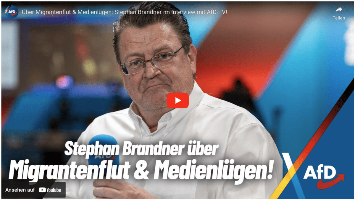 Über Migrantenflut & Medienlügen: Stephan Brandner im Interview mit AfD-TV!