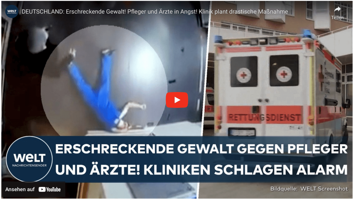 DEUTSCHLAND: Erschreckende Gewalt! Pfleger und Ärzte in Angst! Klinik plant drastische Maßnahme