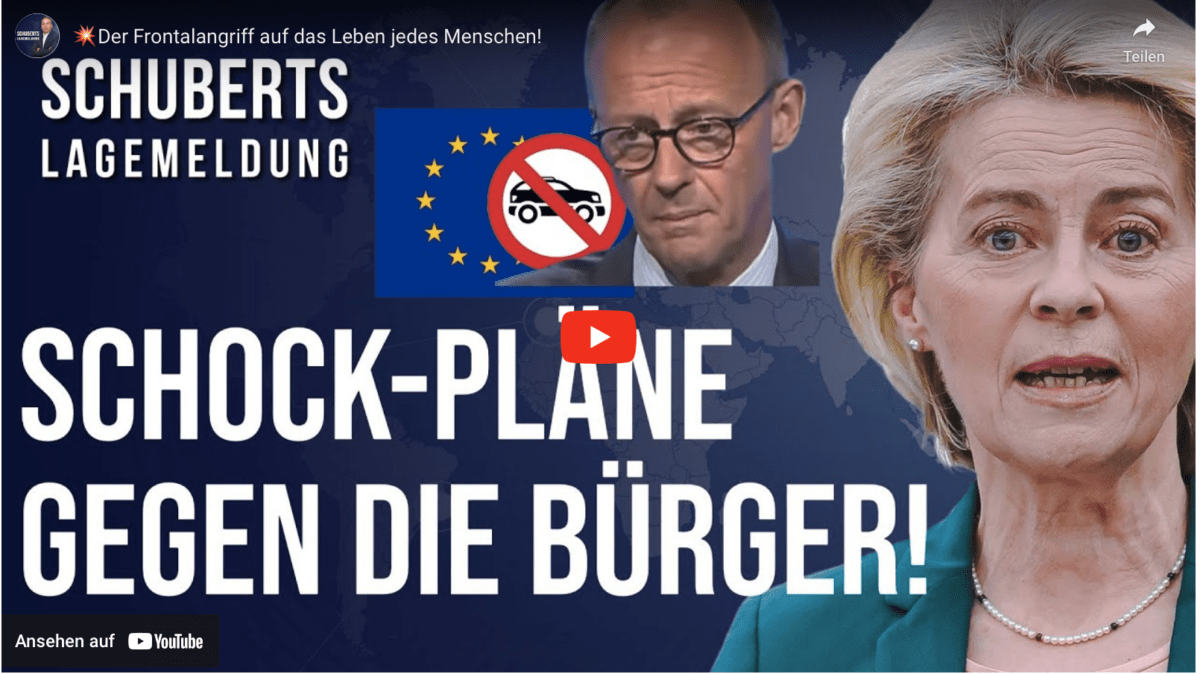 Der Frontalangriff auf das Leben jedes Menschen!