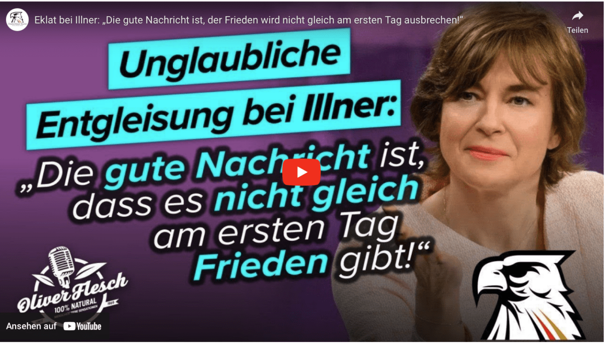 Eklat bei Illner: „Die gute Nachricht ist, der Frieden wird nicht gleich am ersten Tag ausbrechen!“