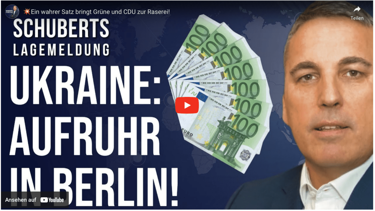 Ein wahrer Satz bringt Grüne und CDU zur Raserei!