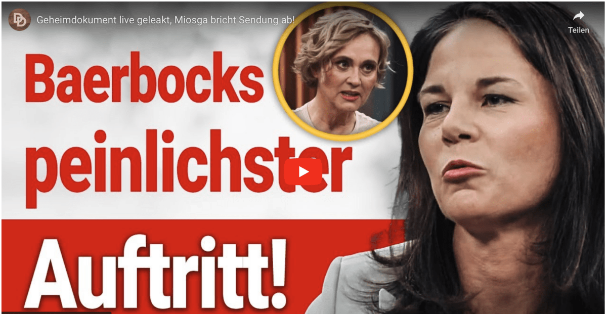 Geheimdokument live geleakt, Miosga bricht Sendung ab!