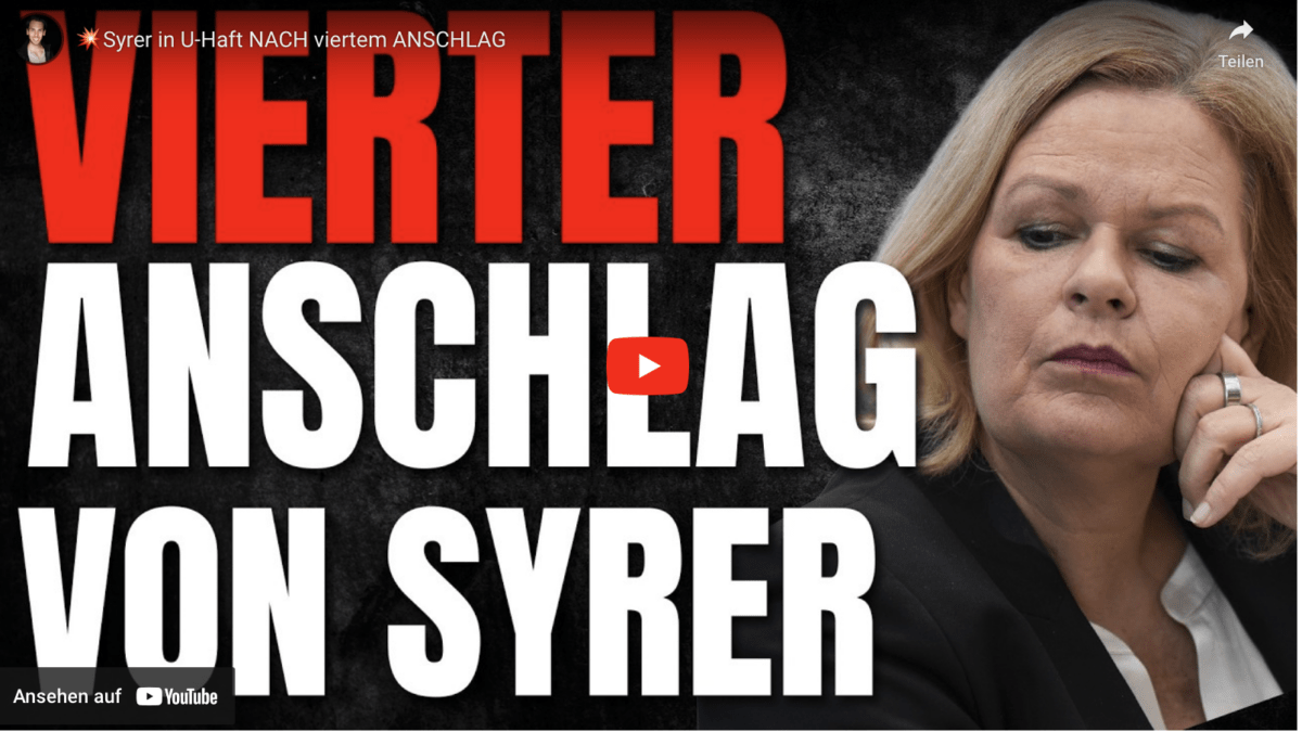 Syrer in U-Haft NACH viertem ANSCHLAG
