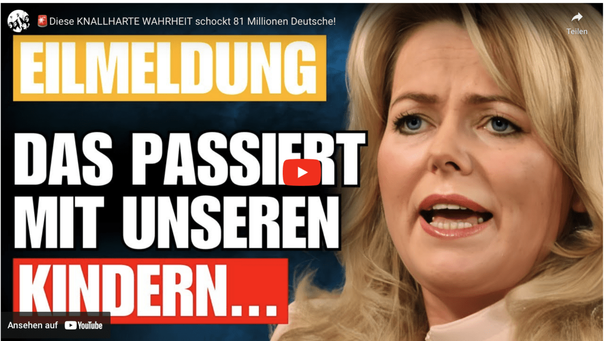 Diese KNALLHARTE WAHRHEIT schockt 81 Millionen Deutsche!