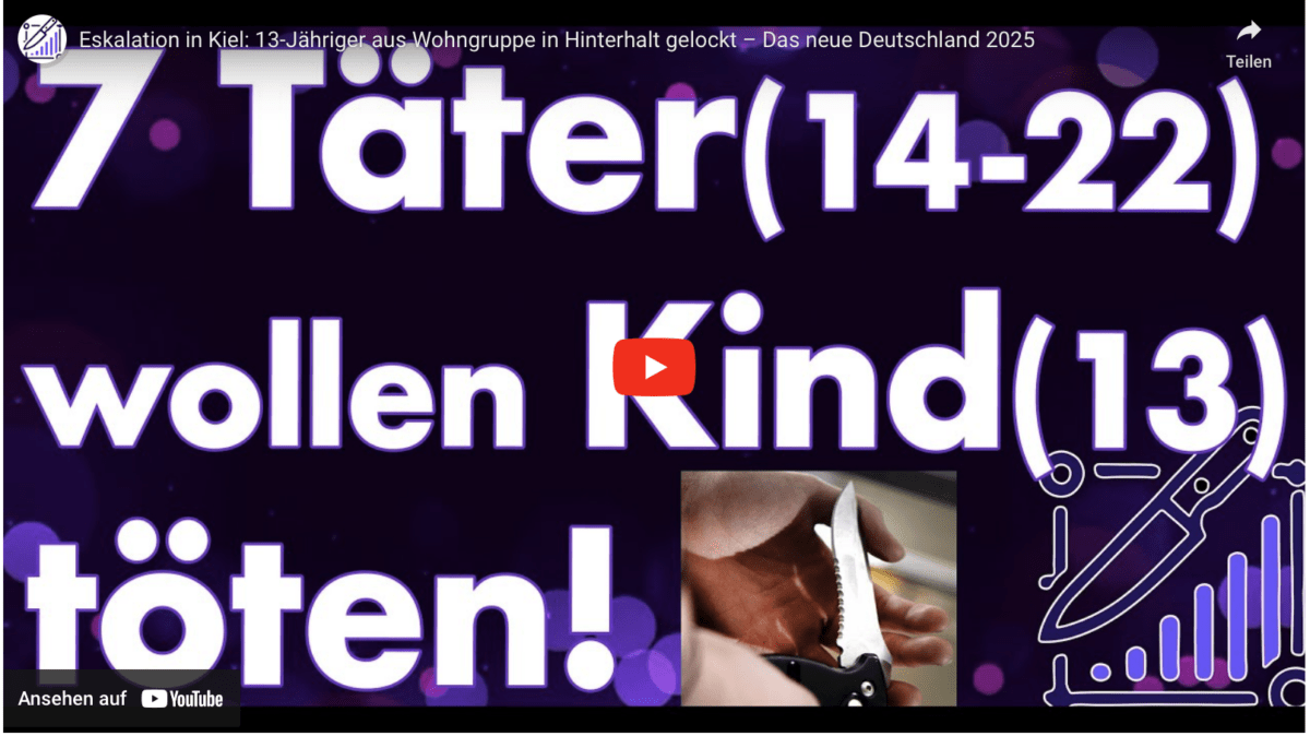 Eskalation in Kiel: 13-Jähriger aus Wohngruppe in Hinterhalt gelockt – Das neue Deutschland 2025