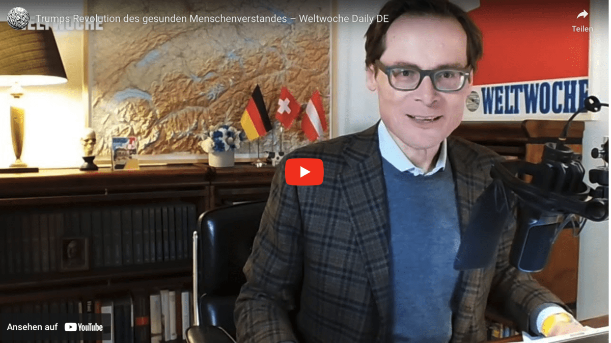 Trumps Revolution des gesunden Menschenverstandes – Weltwoche Daily DE