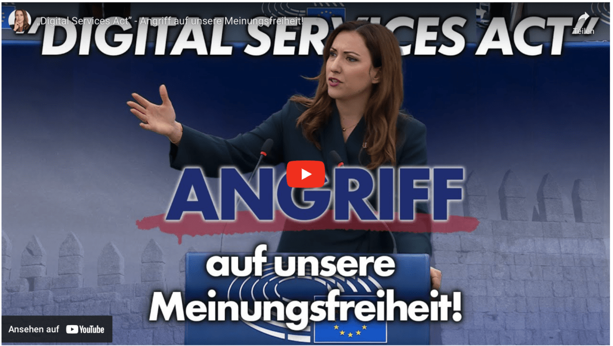 „Digital Services Act” – Angriff auf unsere Meinungsfreiheit!