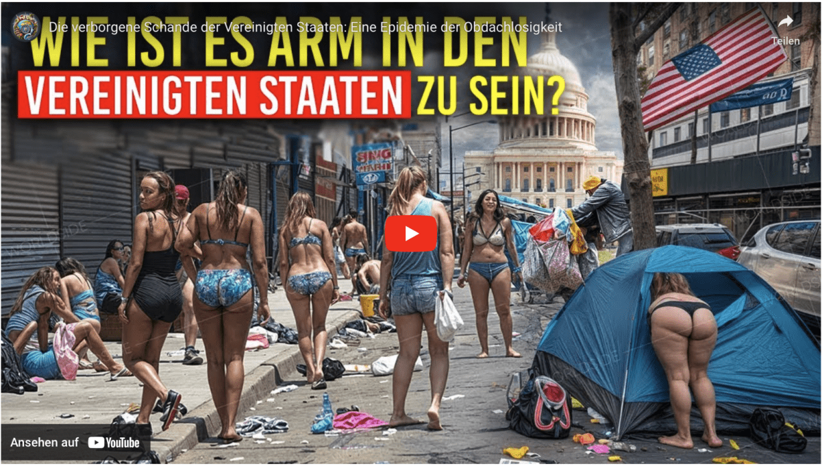 Die verborgene Schande der Vereinigten Staaten: Eine Epidemie der Obdachlosigkeit