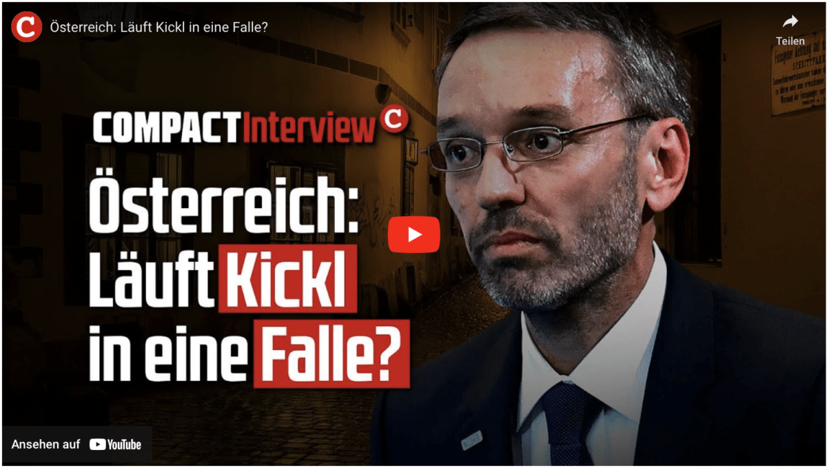 Österreich: Läuft Kickl in eine Falle?