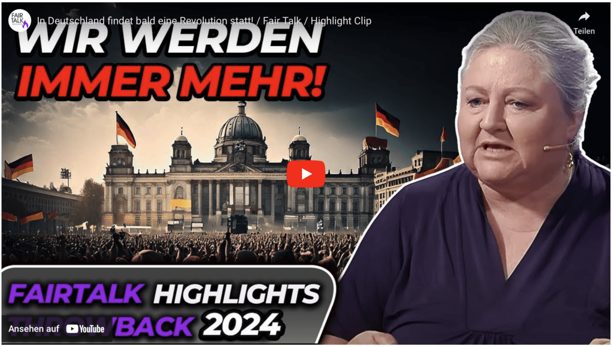 In Deutschland findet bald eine Revolution statt! / Fair Talk / Highlight Clip