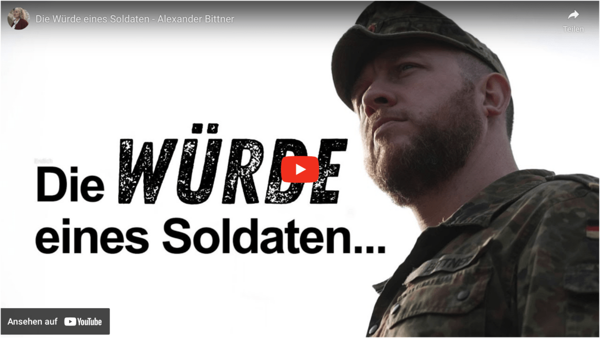 Die Würde eines Soldaten – Alexander Bittner
