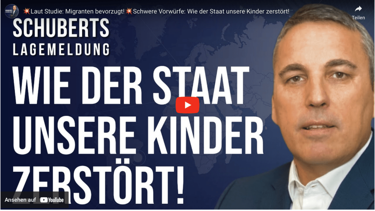 Paukenschlag laut Studie: Migranten bevorzugt! Schwere Vorwürfe: Wie der Staat unsere Kinder zerstört!
